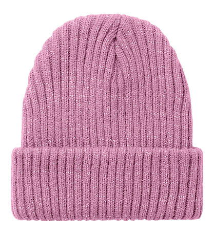 Name It Beanie - Knitted - NmfMilan - Moonlite Mauve Glitter Name It Beanie - Knitted - NmfMilan - Moonlite Mauve Glitter