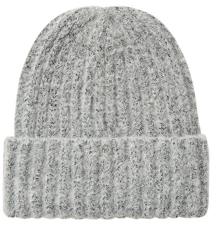 Name It Beanie - Knitted - NkfMadia - Light Grey Melange