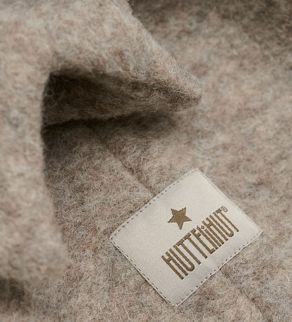 Huttelihut Balaclava - Wool - 2-layer - Camel Melange Huttelihut Balaclava - Wool - 2-layer - Camel Melange