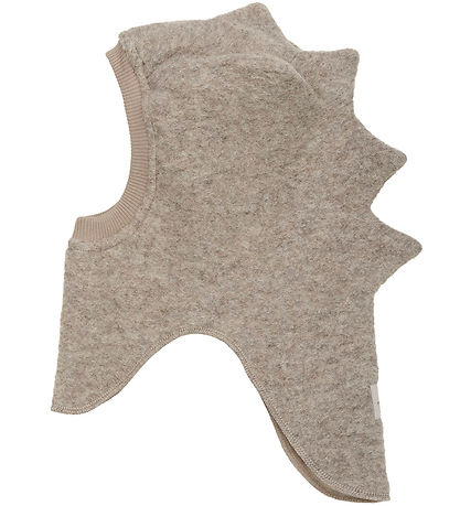 Huttelihut Balaclava - Wool - 2-layer - Camel Melange Huttelihut Balaclava - Wool - 2-layer - Camel Melange
