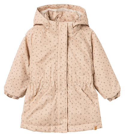 Lil' Atelier Puffer Jacket - NmfGerda - Rugby Tan