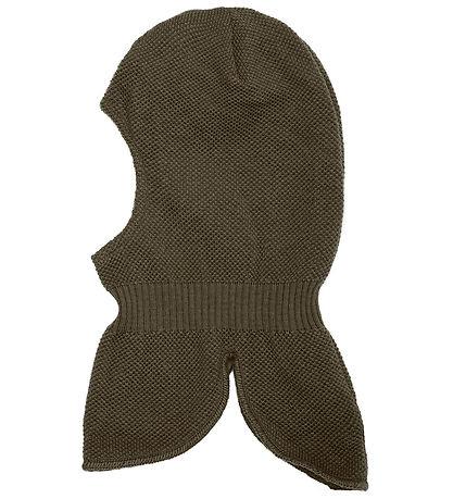 Minymo Balaclava - Wool/Cotton - 2-layer - Canteen Minymo Balaclava - Wool/Cotton - 2-layer - Canteen