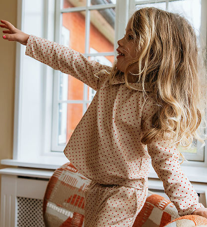 Lalaby Blouse - Oya - Red Dot