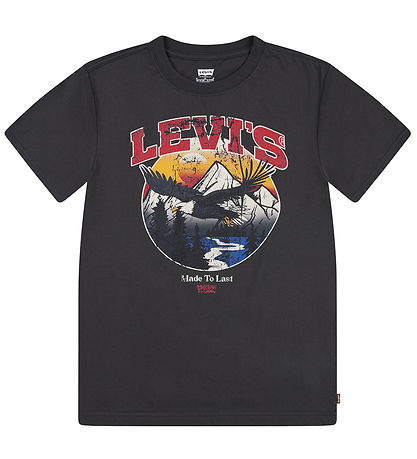 Levis T-shirt - Pirate Black w. Eagle