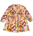 Christina Rohde Kleid - Dusty Rose m. Blumen Christina Rohde Kleid - Dusty Rose m. Blumen