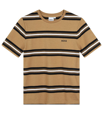 BOSS T-shirt - Cookie w. Stripes