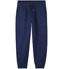 HUGO Joggingbuxur - Miðalda Blue HUGO Joggingbuxur - Miðalda Blue