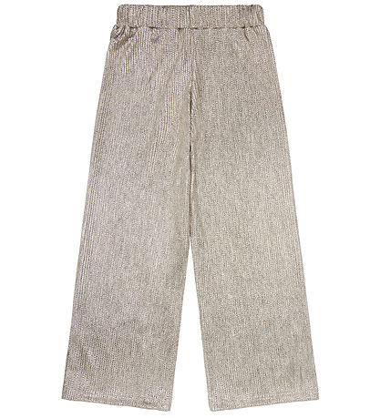 The New Broek - Rib - TNLeah - Breed - Goud The New Broek - Rib - TNLeah - Breed - Goud
