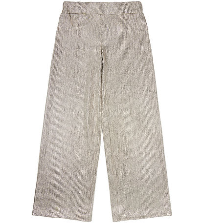 The New Broek - Rib - TNLeah - Breed - Goud The New Broek - Rib - TNLeah - Breed - Goud