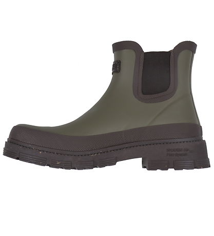 Woden Rubber Boots - Liv Waterproof - Dark Olive