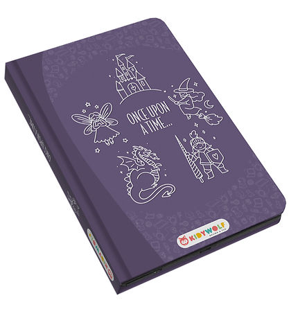 Kidywolf LCD drawing board w. 30 Motifs - Kidydraw-Mini - Once U