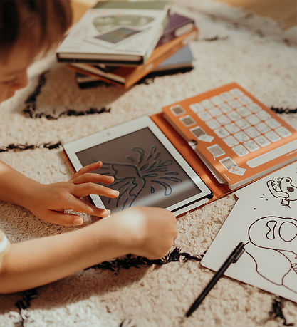 Kidywolf LCD drawing board w. 30 Motifs - Kidydraw-Mini - Animal