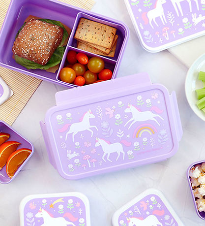 A Little Lovely Company Lunchbox - Bento - Unicorn Dreams