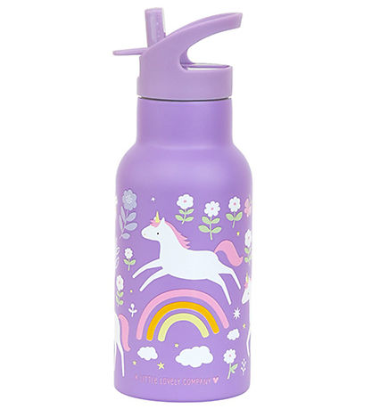 A Little Lovely Company Water Bottle - 350 mL - Stainless Steel 