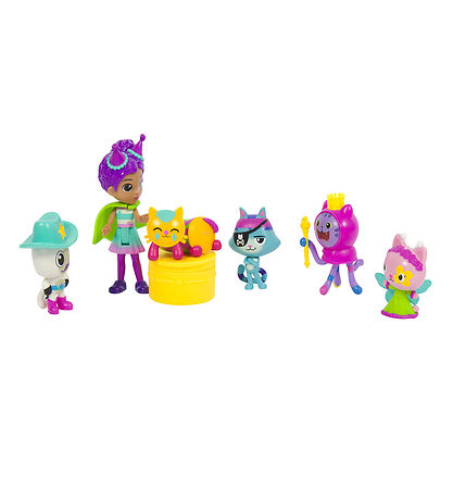 Gabby's Dollhouse Figure set - 7 Parts - Celebration