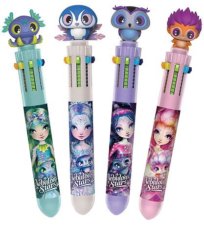 Nebulous Stars Ballpoint Pen - 10 Color Ballpoint - Assorted Nebulous Stars Ballpoint Pen - 10 Color Ballpoint - Assorted