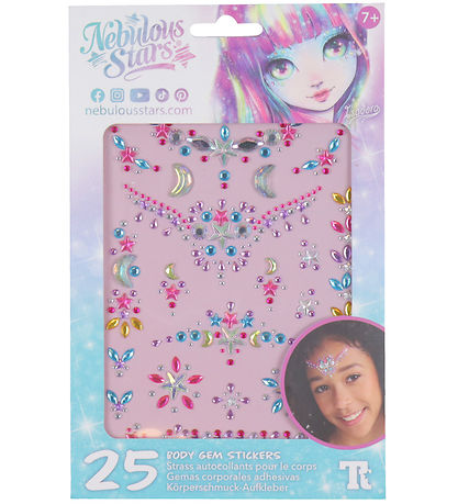 Nebulous Stars Face Decoration - Bodysuit Save Stickers