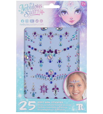 Nebulous Stars Face Decoration - Bodysuit Save Stickers