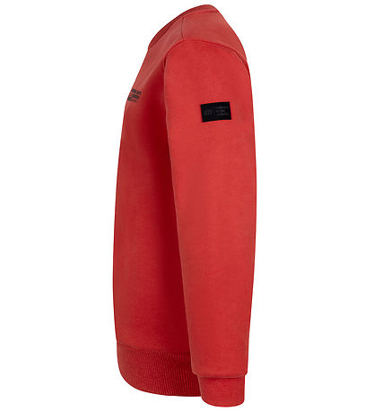 Indversk Blue Jeans Peysa - Ibj - Faded Red Indversk Blue Jeans Peysa - Ibj - Faded Red