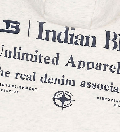 Indian Blue Jeans 후드티 - 무제한 의류 - 키트 멜란지