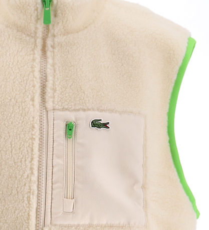 Lacoste Fleece Vest - Teddy - Lapland/Multico