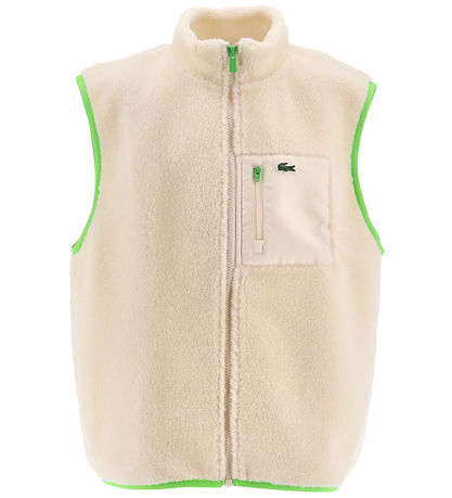 Lacoste Fleece Vest - Teddy - Lapland/Multico