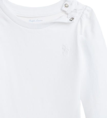 Body m/l Polo Ralph Lauren - Blanc Body m/l Polo Ralph Lauren - Blanc