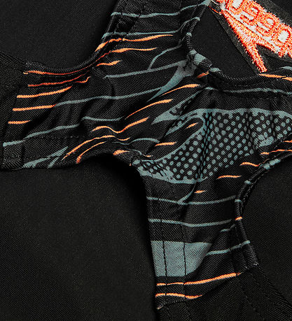 Speedo Swimsuit - Hyperboom SPlice Muscleback - Black/Green