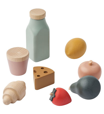 Liewood Basket w. Play Food - Florin Play Food & Grrocery Basket