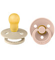 BIBS Colour Smokker - 2-pack - Str. 3 - Rund - Vanilla/Blush