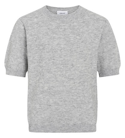 Grunt T-shirt - Knitted - GRIsa - Grey