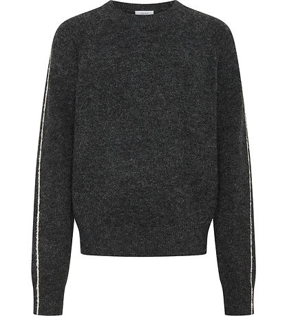 Grunt Blouse - Knitted - GRAirdrie - Dark Grey
