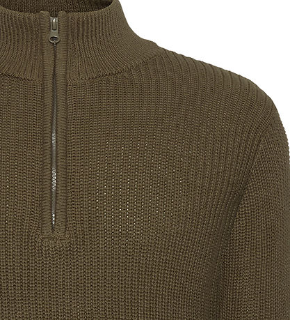 Grunt Blouse - Knitted - Durbuy - Army