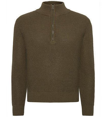 Grunt Blouse - Knitted - Durbuy - Army