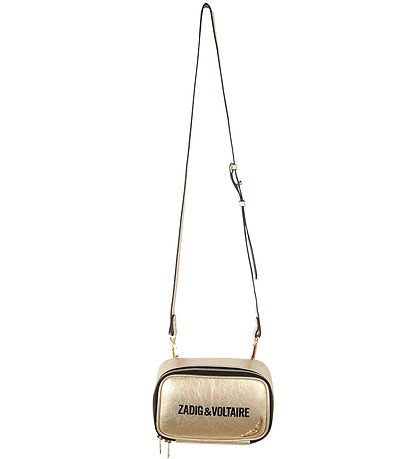 Zadig & Voltaire Shoulder Bag/Bum Bag - Gold w. Black