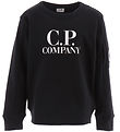Sweat-shirt C.P. Company - Noir av. Blanc Sweat-shirt C.P. Company - Noir av. Blanc