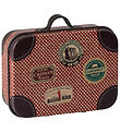 Maileg Cardboard Suitcase - Micro - Red Maileg Cardboard Suitcase - Micro - Red