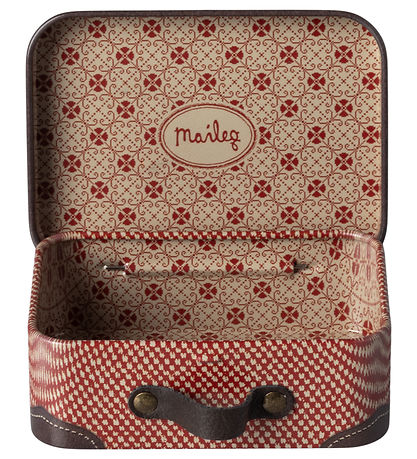 Maileg Cardboard Suitcase - Micro - Red Maileg Cardboard Suitcase - Micro - Red