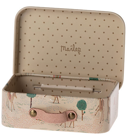 Maileg Cardboard Suitcase - Micro - Des Licornes Maileg Cardboard Suitcase - Micro - Des Licornes