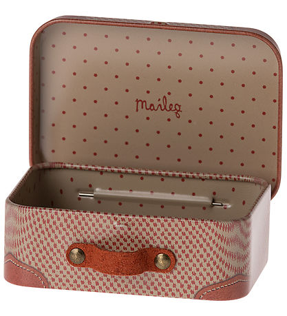 Maileg Cardboard Suitcase - Micro - Rose Maileg Cardboard Suitcase - Micro - Rose