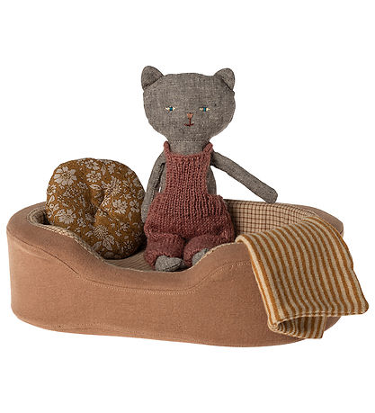Maileg Puppenzubehör - Gemütlicher Korb - 20x29 cm - Braun