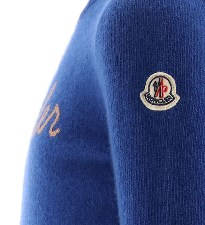 Moncler Blouse - Wool - Blue w. Brown Moncler Blouse - Wool - Blue w. Brown