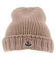 Moncler Beanie - Wool - Beige Moncler Beanie - Wool - Beige