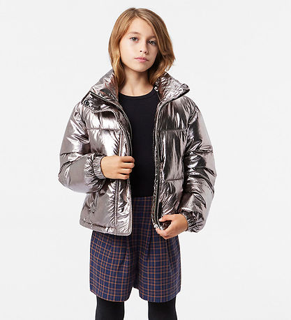 Molo Puffer Jacket - Hansine - Warm Silver