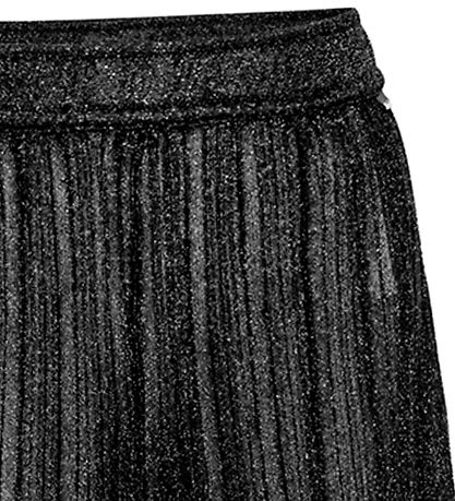Molo Trousers - Pleated - Aldora - Black/Glitter