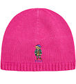 Polo Ralph Lauren Beanie w. Fleece - Knitted - Pink