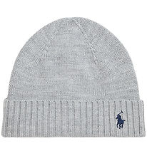 Polo Ralph Lauren Beanie - Wool - Grey Melange