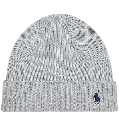 Polo Ralph Lauren Beanie - Wool - Grey Melange