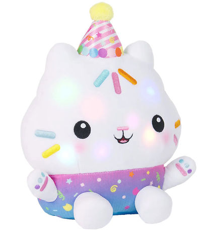 Gabby's Dollhouse Kosedyr m. Lyd/Lys - 25 cm - Dryss Party Cake