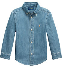 Polo Ralph Lauren Shirt - Denim - Blue Polo Ralph Lauren Shirt - Denim - Blue